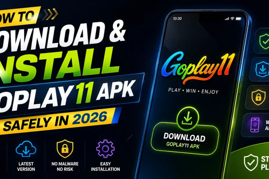 How to Download and Install GoPlay11 APK Safely in 2026