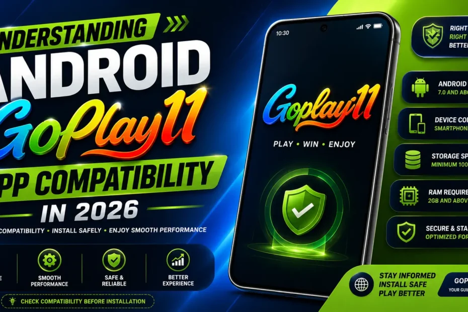 Understanding Android GoPlay11 App Compatibility in 2026